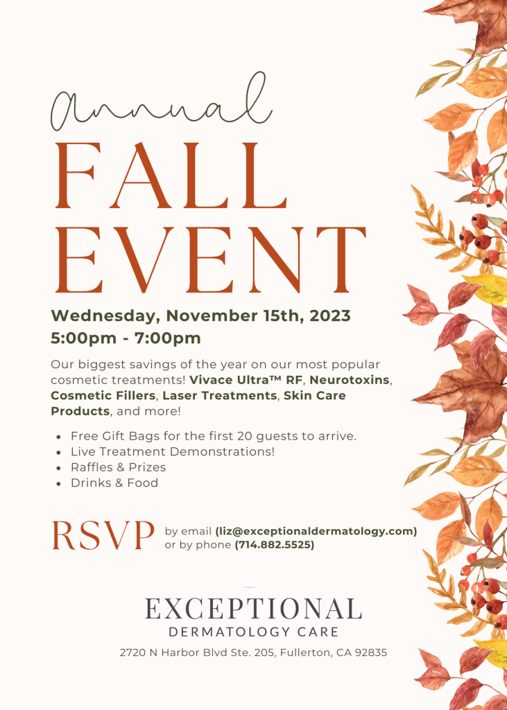 Annual Fall Event